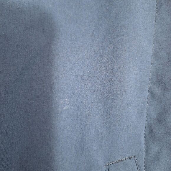 REI Mens Wind Breaker Jacket Hooded Blue Classic Preppy Large - Picture 5 of 15